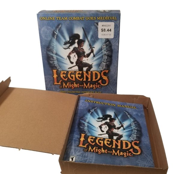 Legends of Might & Magic PC Game 3DO Video Game Big Box 2001 Medieval CD Rom - Picture 8 of 11